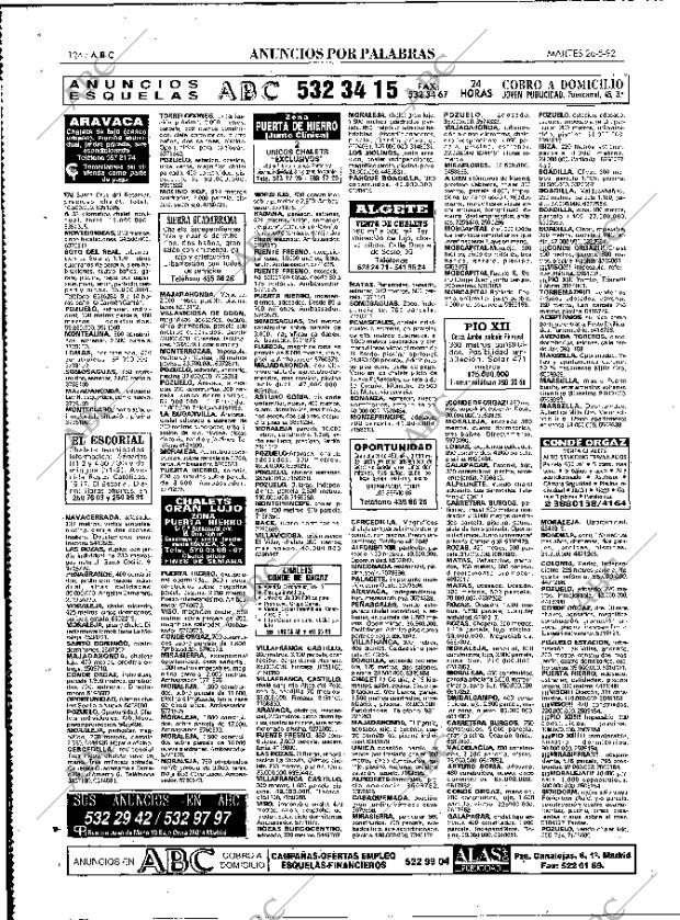 ABC MADRID 26-05-1992 página 124