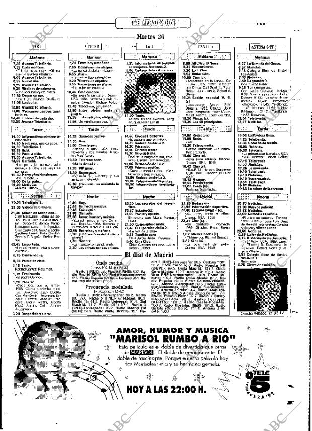 ABC MADRID 26-05-1992 página 143