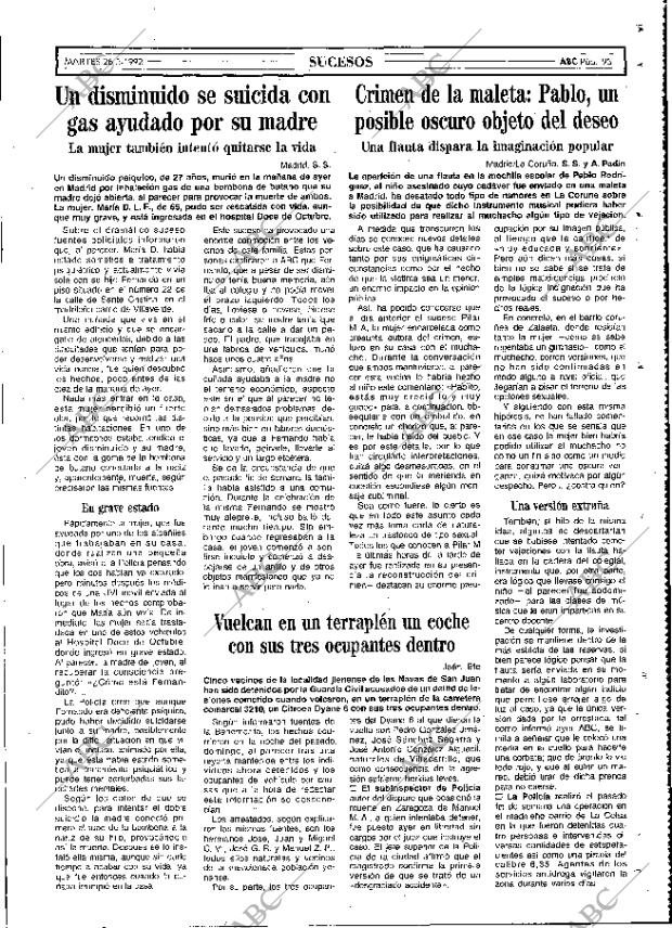 ABC MADRID 26-05-1992 página 95