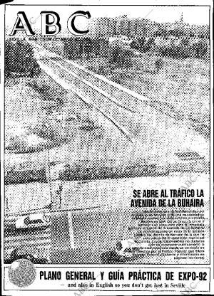 ABC SEVILLA 26-05-1992 página 1