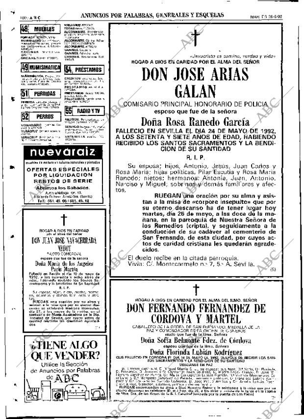 ABC SEVILLA 26-05-1992 página 100