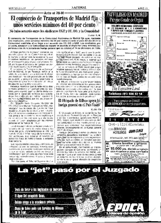 ABC SEVILLA 26-05-1992 página 21