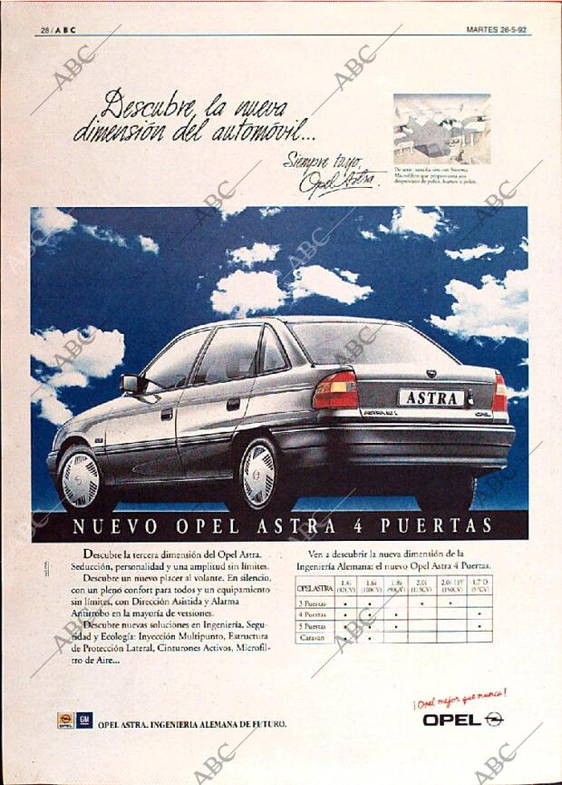 ABC SEVILLA 26-05-1992 página 28