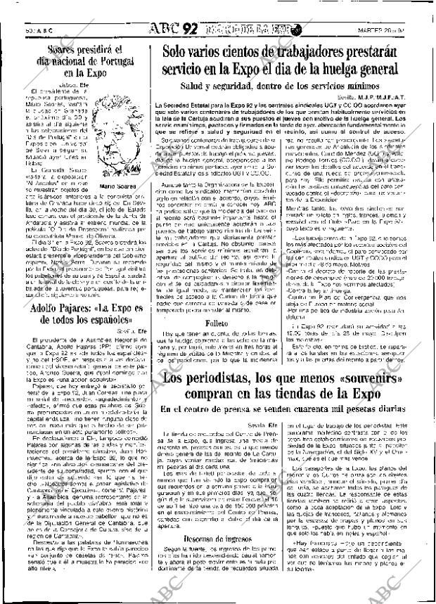 ABC SEVILLA 26-05-1992 página 50