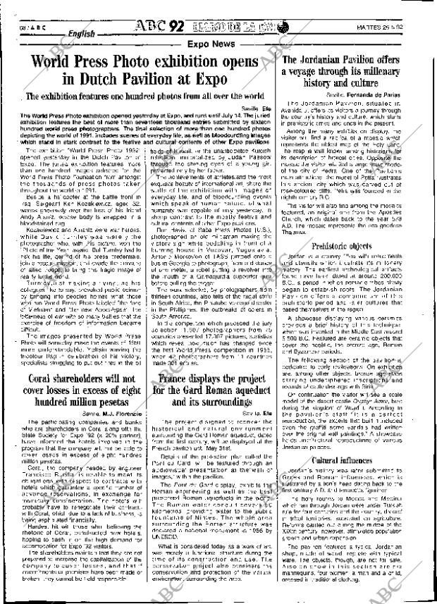 ABC SEVILLA 26-05-1992 página 68