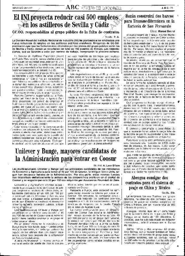ABC SEVILLA 26-05-1992 página 75