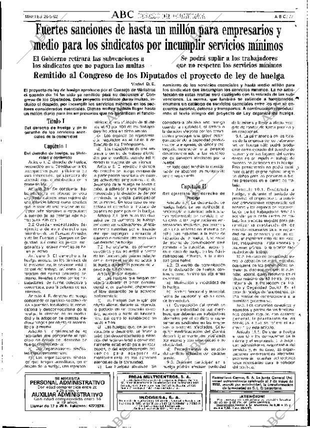 ABC SEVILLA 26-05-1992 página 77