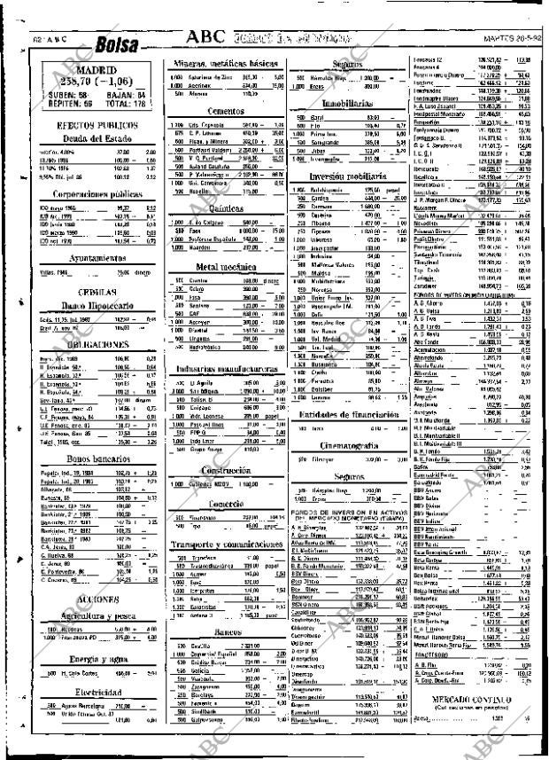 ABC SEVILLA 26-05-1992 página 82