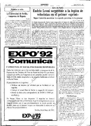 ABC SEVILLA 26-05-1992 página 92