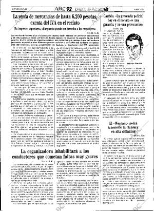ABC SEVILLA 28-05-1992 página 39