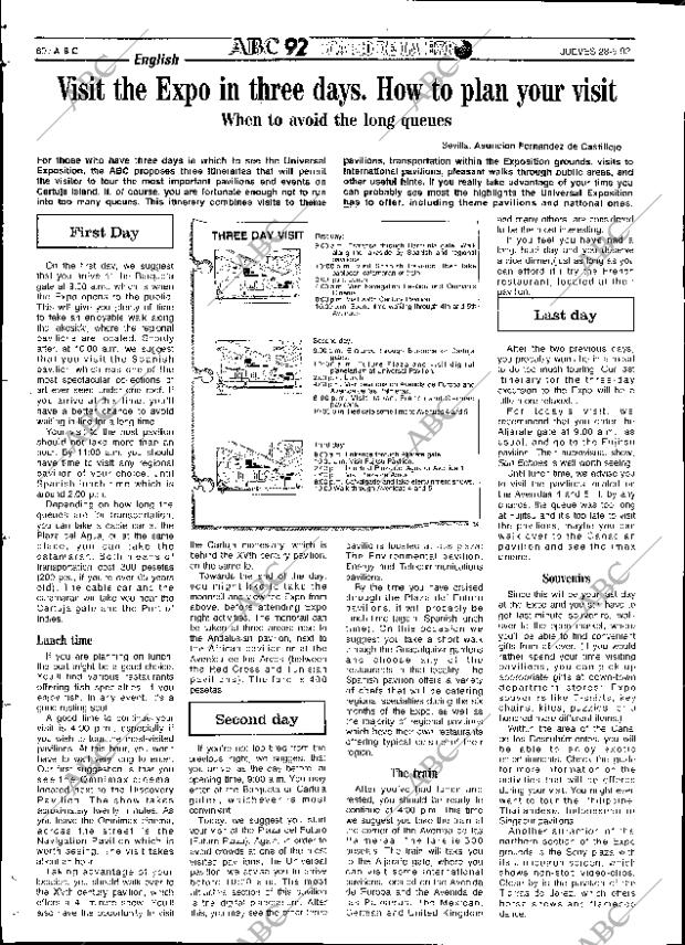ABC SEVILLA 28-05-1992 página 60