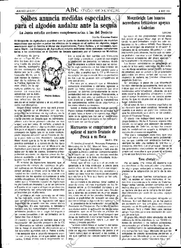 ABC SEVILLA 28-05-1992 página 63
