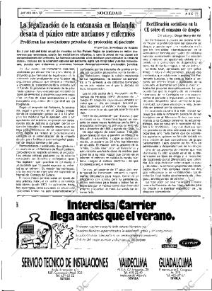 ABC SEVILLA 28-05-1992 página 77