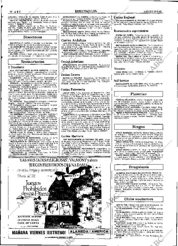 ABC SEVILLA 28-05-1992 página 80