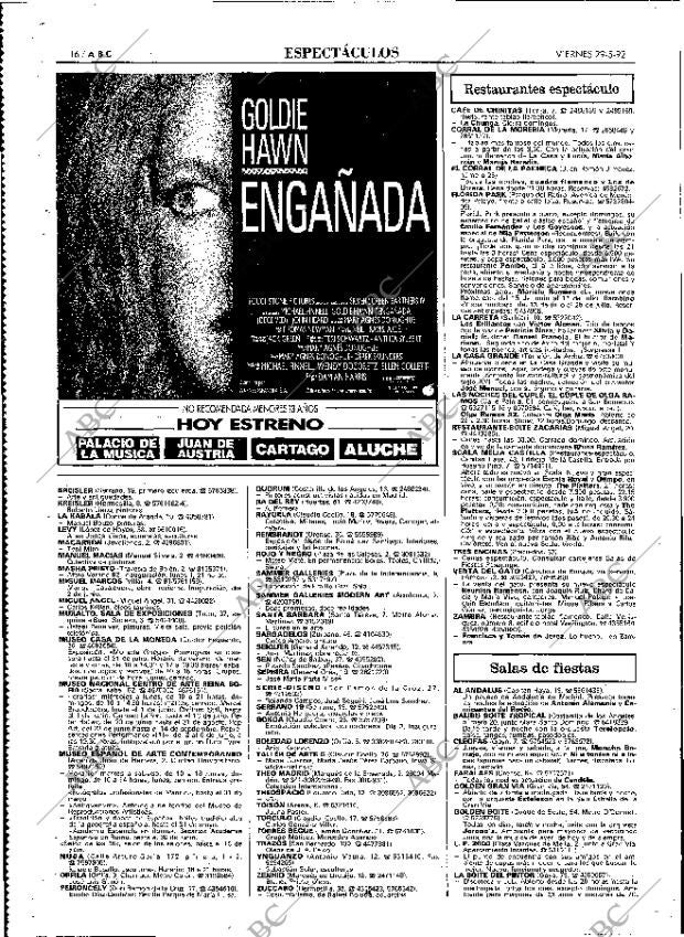 ABC MADRID 29-05-1992 página 116