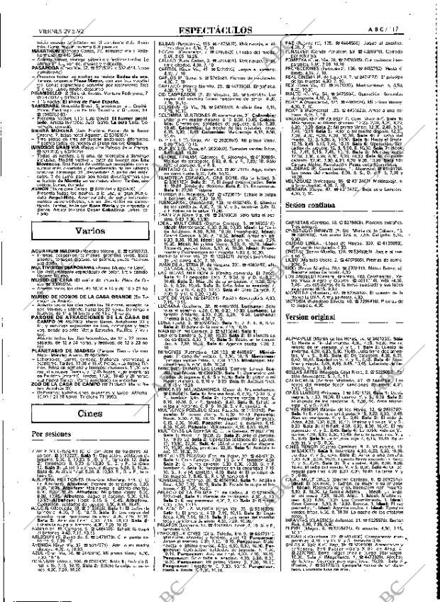 ABC MADRID 29-05-1992 página 117