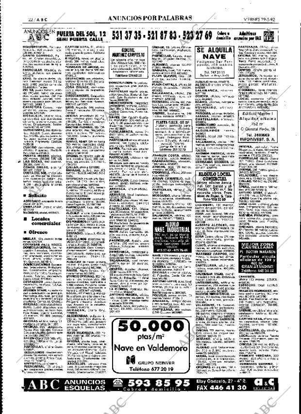 ABC MADRID 29-05-1992 página 122