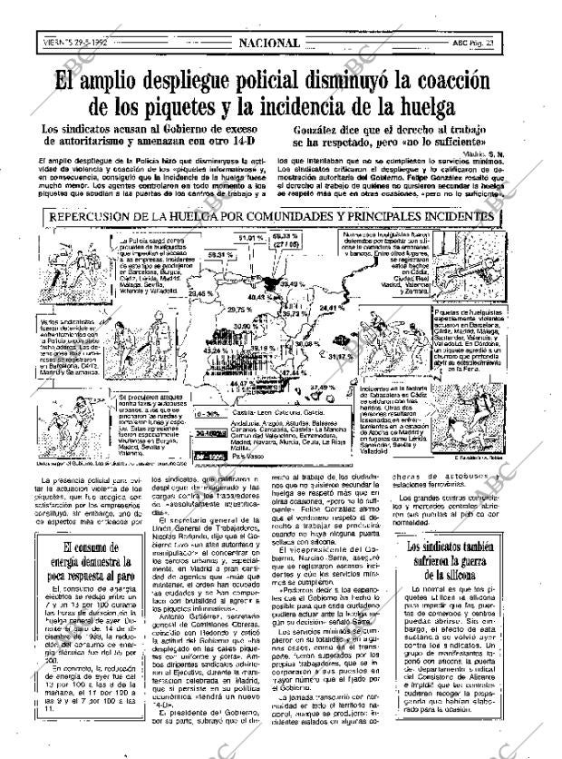 ABC MADRID 29-05-1992 página 23