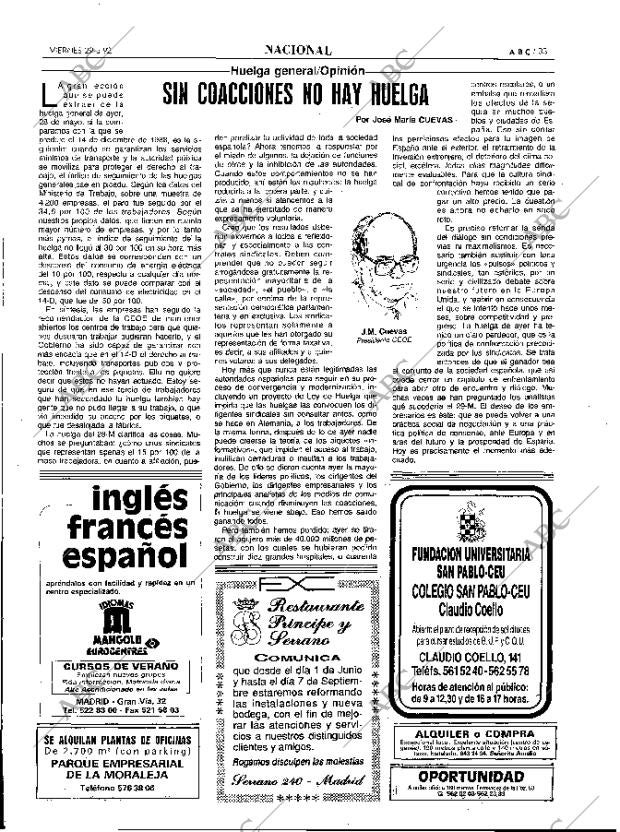 ABC MADRID 29-05-1992 página 33