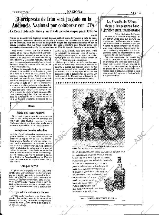 ABC MADRID 29-05-1992 página 35