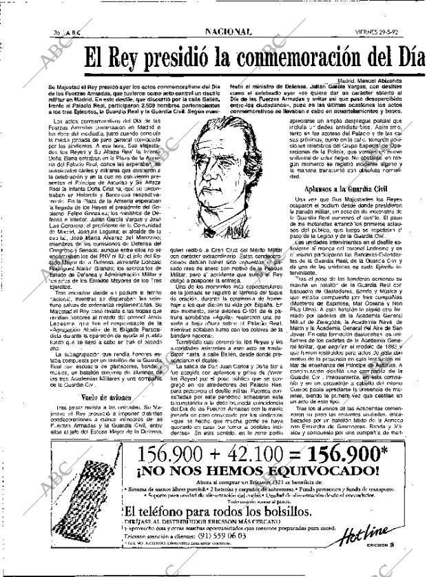 ABC MADRID 29-05-1992 página 36
