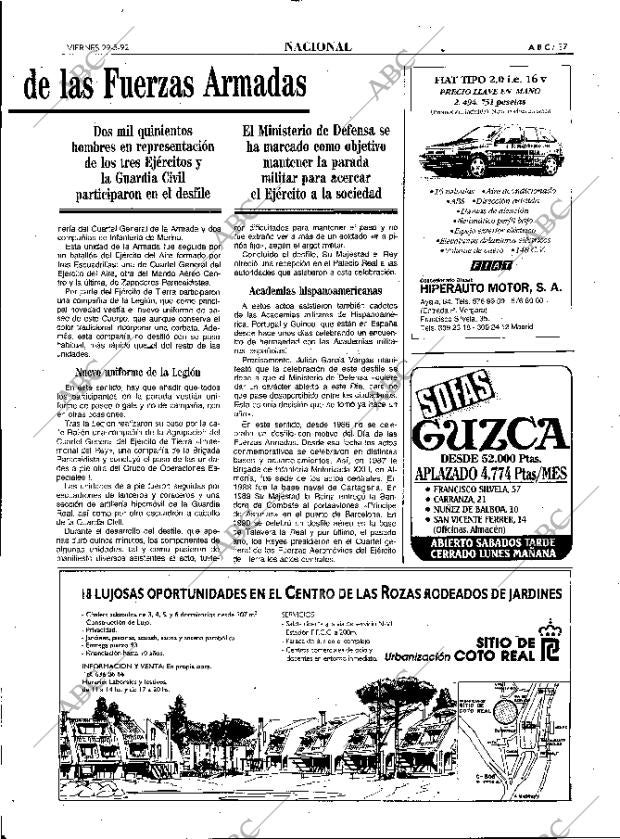 ABC MADRID 29-05-1992 página 37