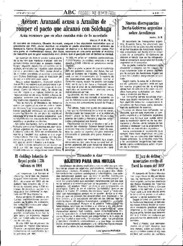 ABC MADRID 29-05-1992 página 47