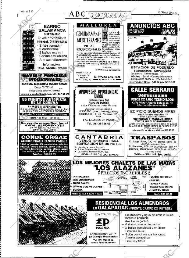 ABC MADRID 29-05-1992 página 48