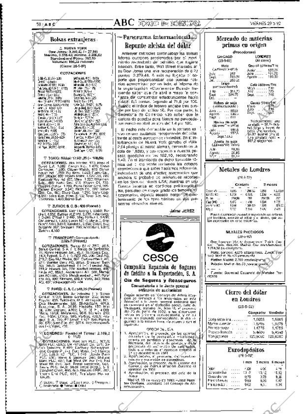 ABC MADRID 29-05-1992 página 58