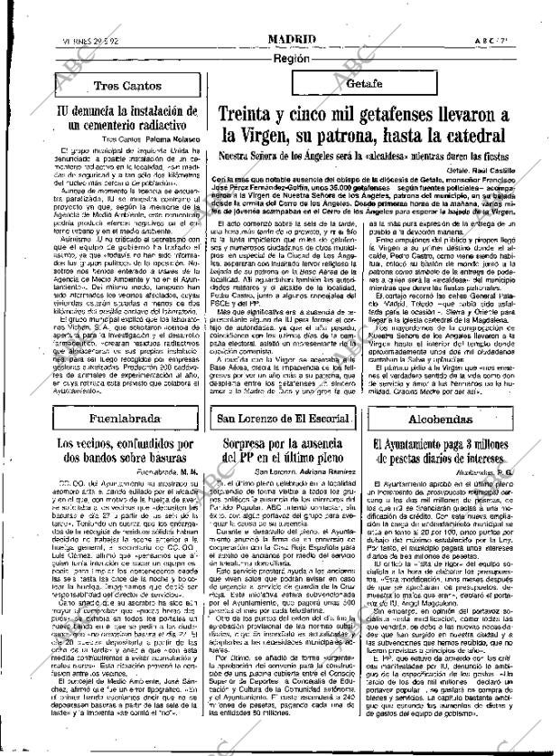 ABC MADRID 29-05-1992 página 71