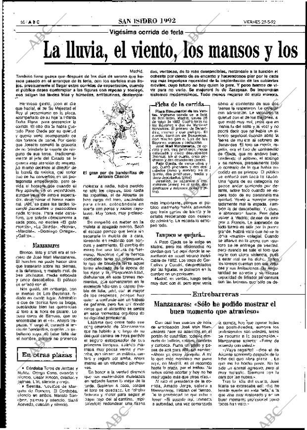 ABC MADRID 29-05-1992 página 86
