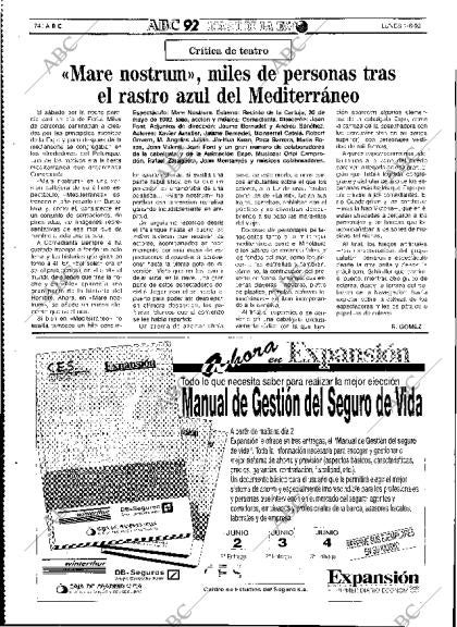 ABC SEVILLA 01-06-1992