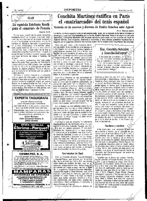 ABC MADRID 02-06-1992 página 106