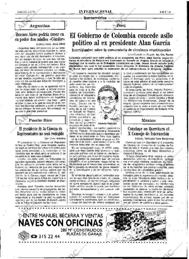 ABC MADRID 02-06-1992 página 41