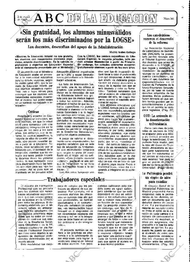 ABC MADRID 02-06-1992 página 85