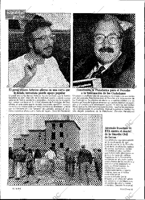 ABC MADRID 04-06-1992 página 10