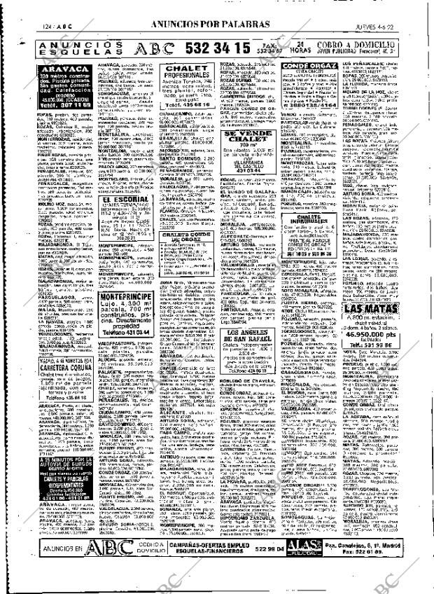 ABC MADRID 04-06-1992 página 124