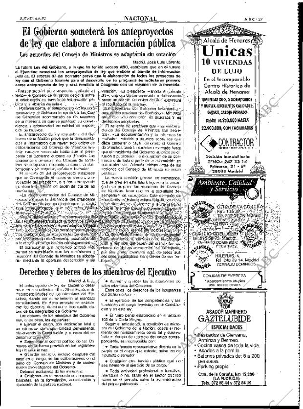 ABC MADRID 04-06-1992 página 27