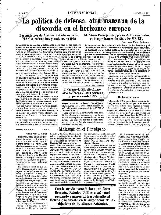 ABC MADRID 04-06-1992 página 34