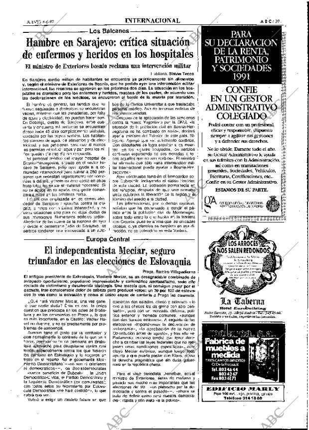 ABC MADRID 04-06-1992 página 39