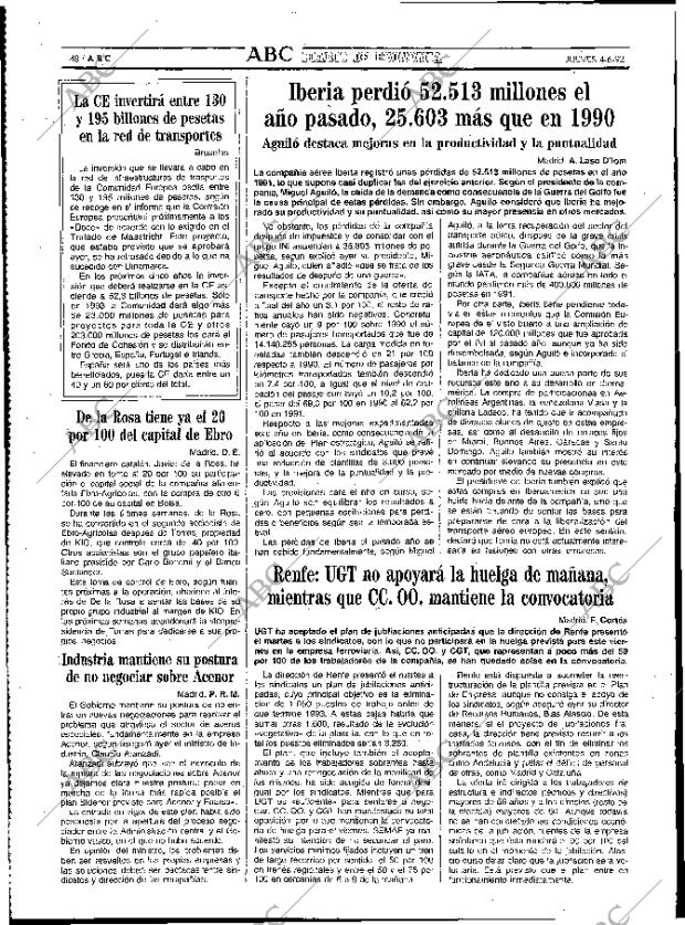 ABC MADRID 04-06-1992 página 48