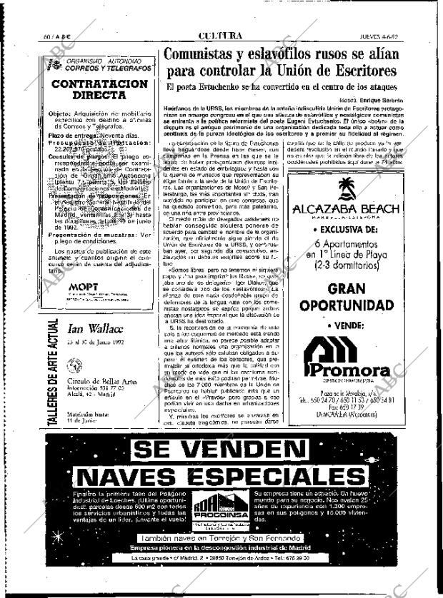 ABC MADRID 04-06-1992 página 60