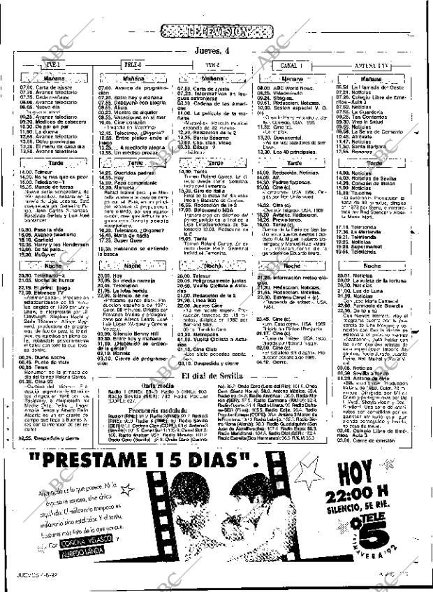 ABC SEVILLA 04-06-1992 página 119