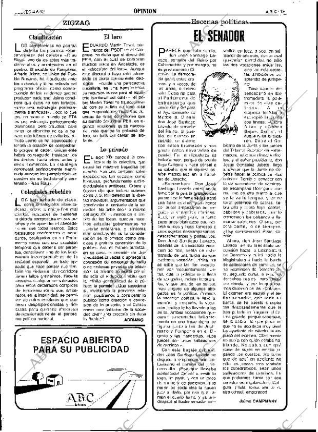 ABC SEVILLA 04-06-1992 página 19