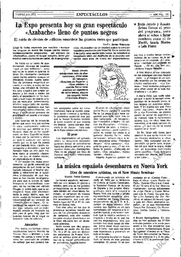 ABC MADRID 05-06-1992 página 105