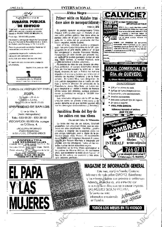 ABC MADRID 08-06-1992 página 43