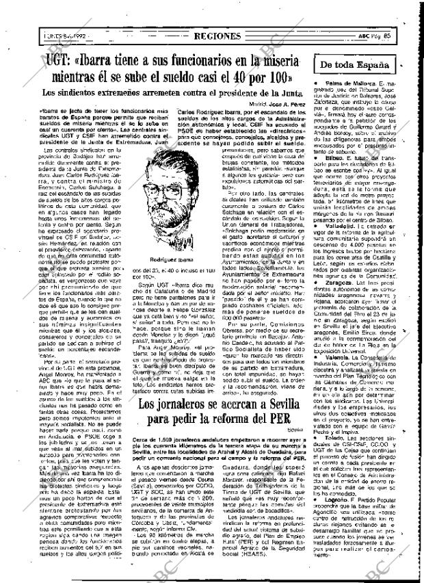ABC MADRID 08-06-1992 página 85