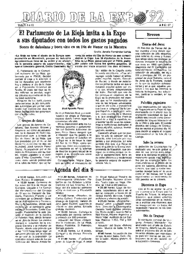 ABC MADRID 08-06-1992 página 87