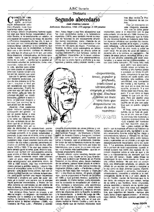 CULTURAL MADRID 12-06-1992 página 11