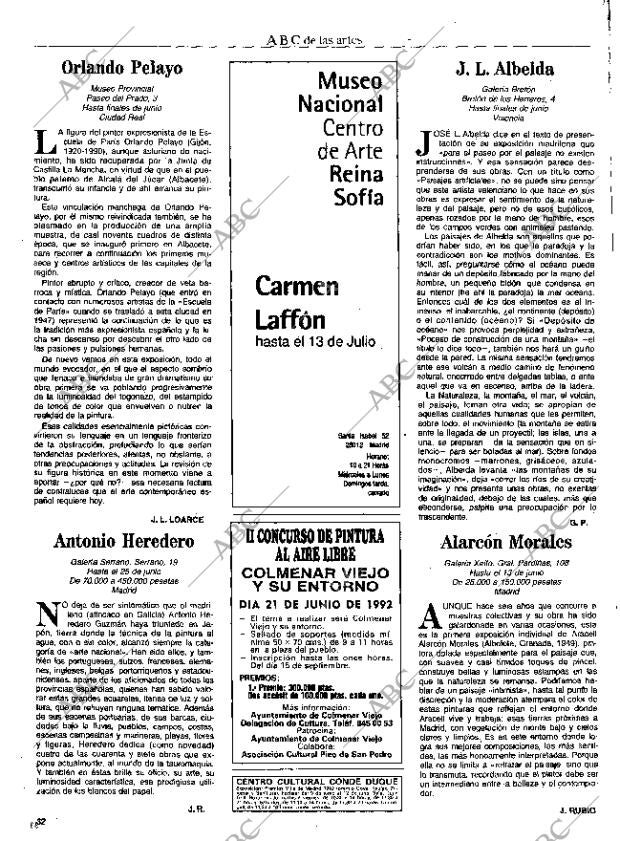 CULTURAL MADRID 12-06-1992 página 32